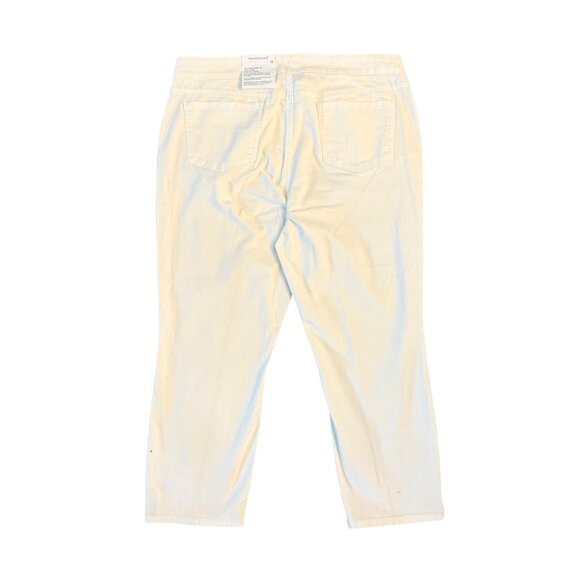 Westbound Skinny Crop Pants Size 16 High Rise White Stretch Tummy Control Slimmi - Picture 2 of 15